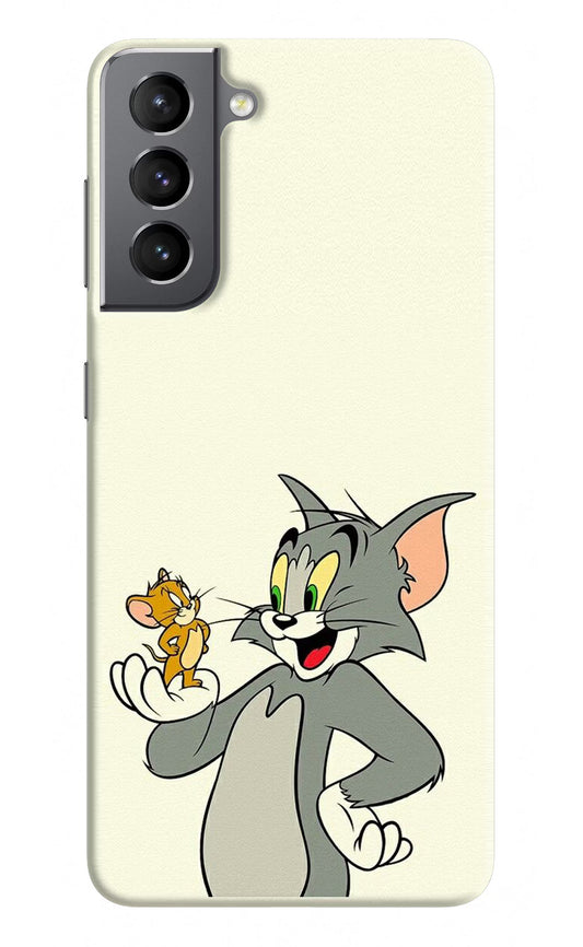 Tom & Jerry Samsung S21 Hard Case Back Cover by Casekaro