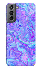 Glitter Samsung S21 Hard Case Back Cover by Casekaro