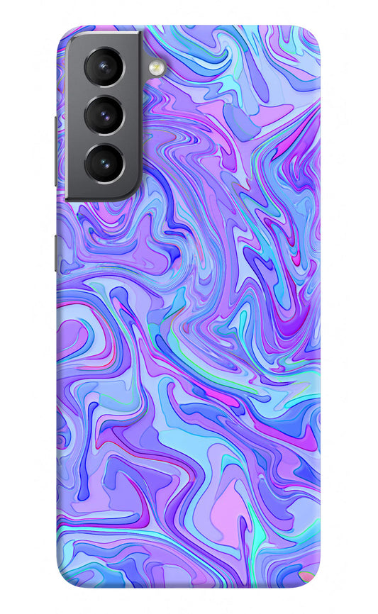 Glitter Samsung S21 Hard Case Back Cover by Casekaro