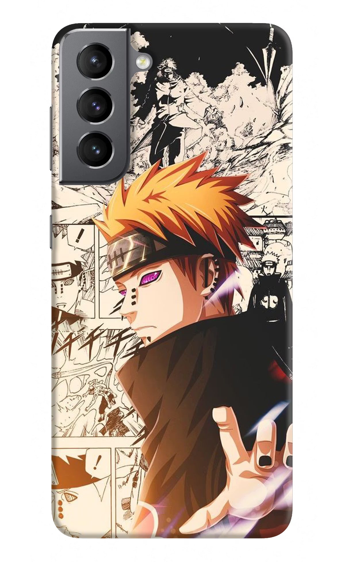 Pain Anime Samsung S21 Hard Case Back Cover by Casekaro