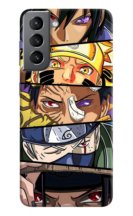 Naruto Character Samsung S21 Hard Case Back Cover by Casekaro