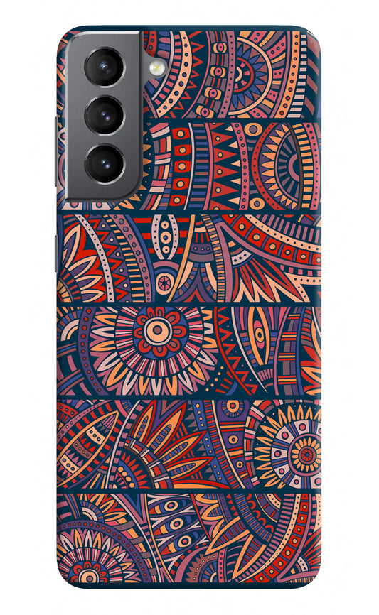 African Culture Design Samsung S21 Hard Case Back Cover by Casekaro