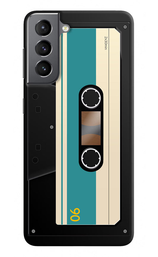 Cassette Samsung S21 Hard Case Back Cover by Casekaro
