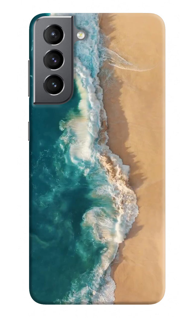 Ocean Beach Samsung S21 Hard Case Back Cover by Casekaro