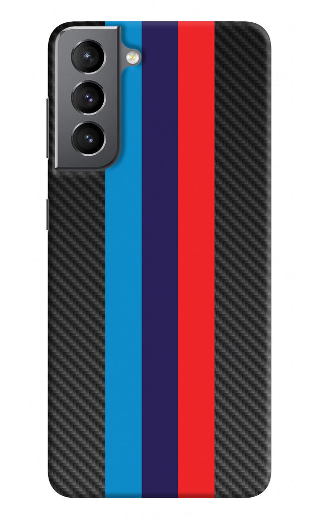 BMW Stripes Pattern Samsung S21 Hard Case Back Cover by Casekaro