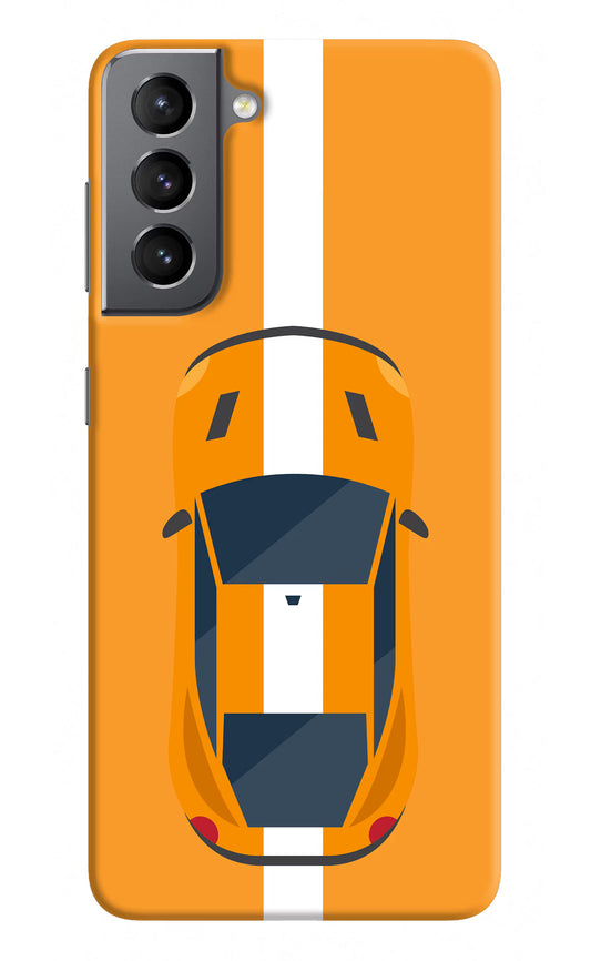 Highway Pursuit Samsung S21 Hard Case Back Cover by Casekaro