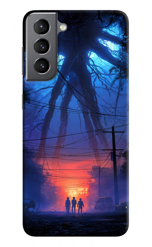 Ordinary Things Shadow Samsung S21 Hard Case Back Cover by Casekaro