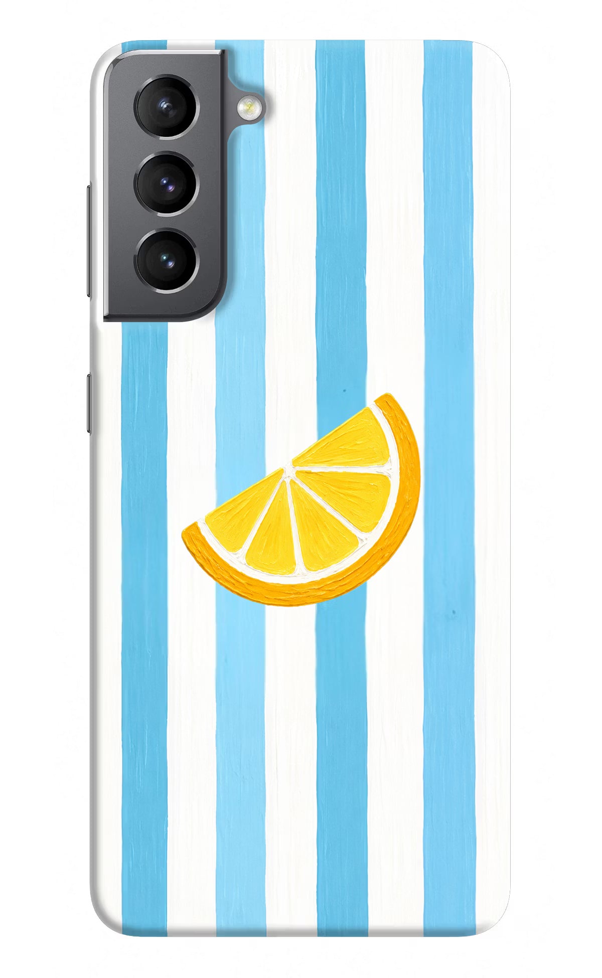 Summer Lemon Samsung S21 Hard Case Back Cover by Casekaro
