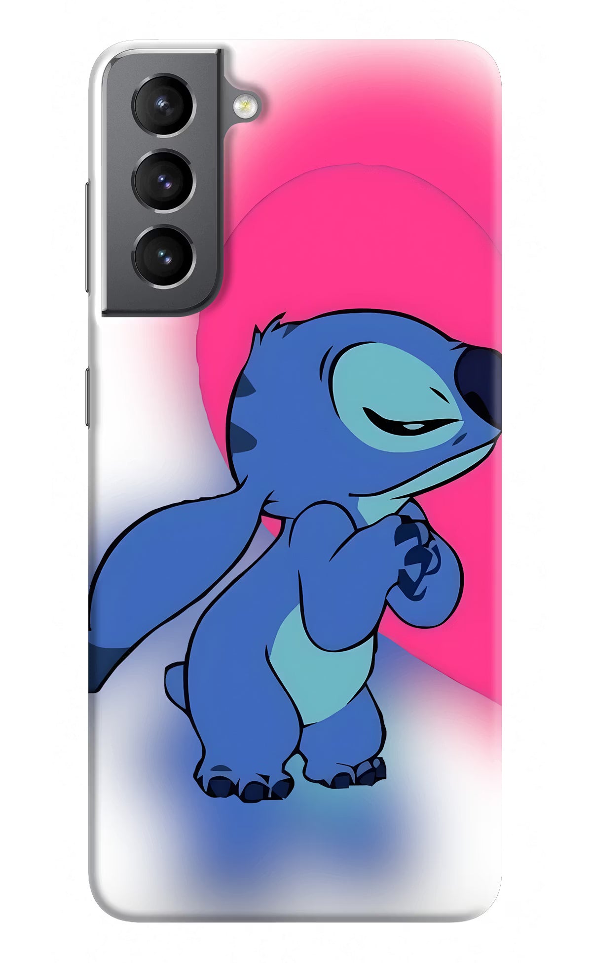 Stitch Hug Samsung S21 Back Cover