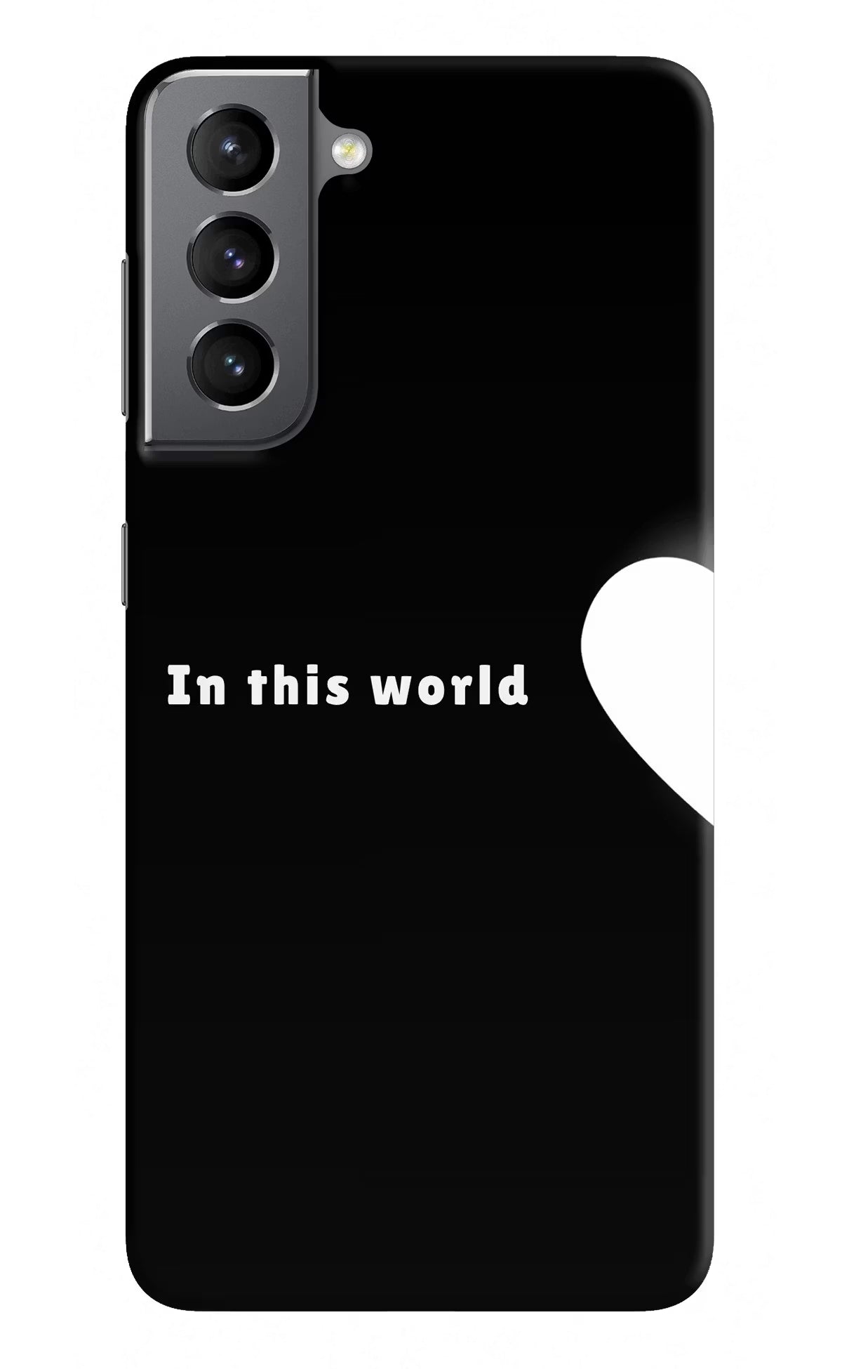 This World Samsung S21 Back Cover