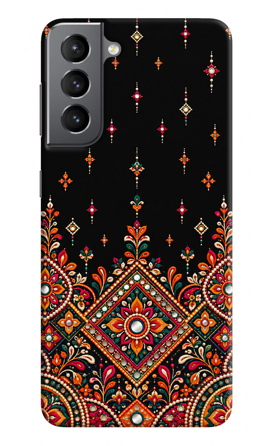 Noir Mehfil Samsung S21 Back Cover, Hard case