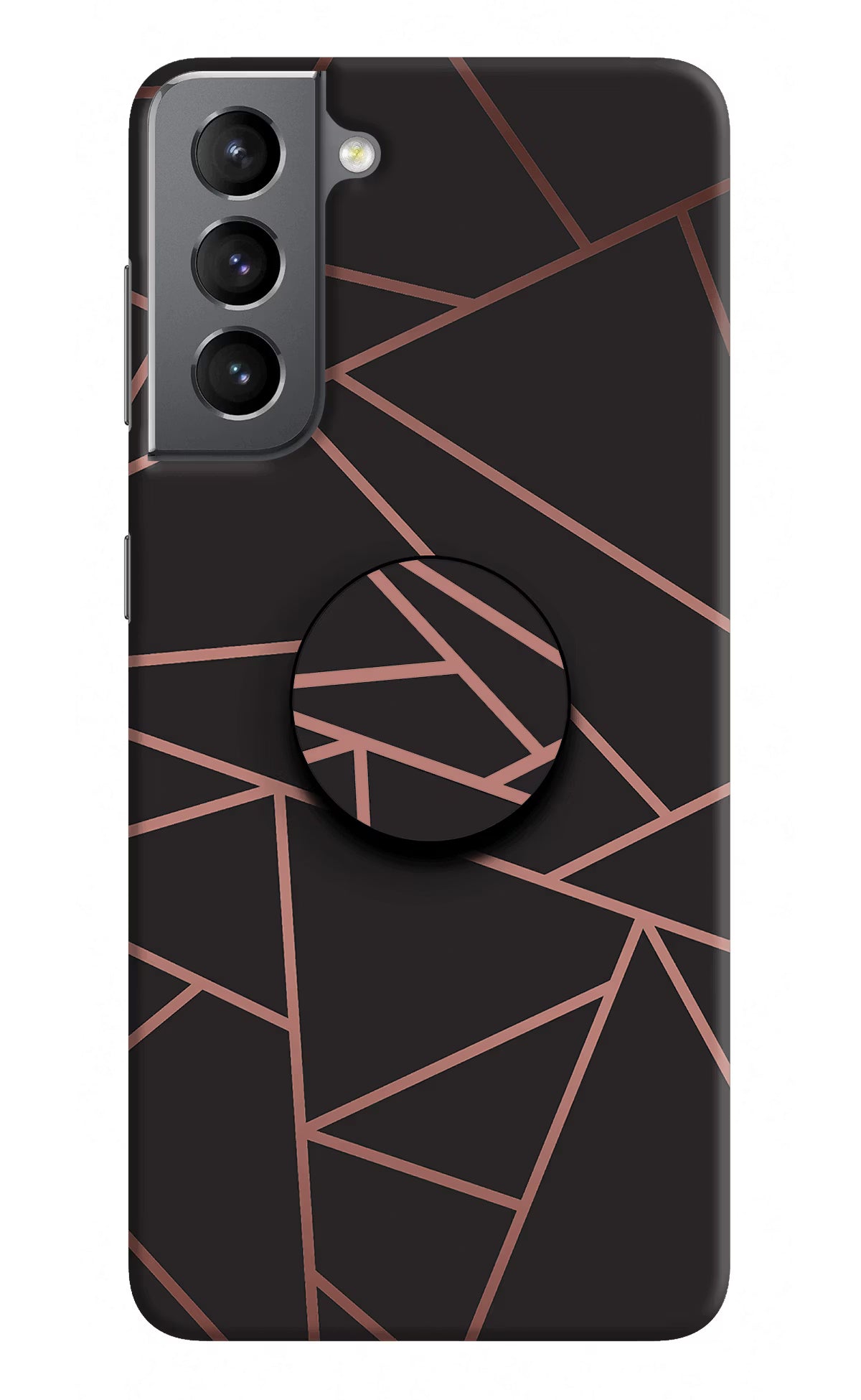 Geometric Pattern Samsung S21 Pop Case by Casekaro