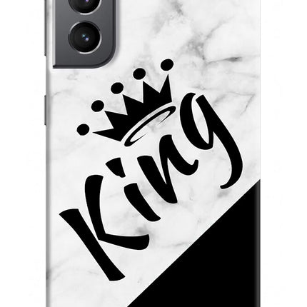 King Samsung S21 Plus Hard Case Back Cover by Casekaro