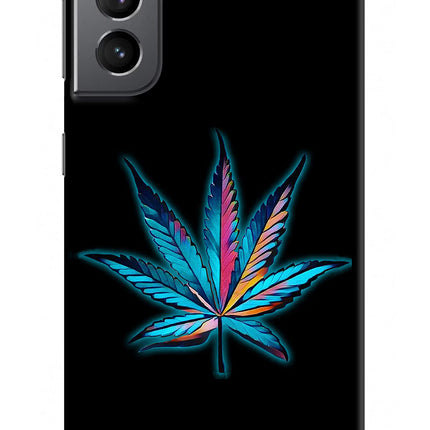 Weed Samsung S21 Plus Hard Case Back Cover by Casekaro