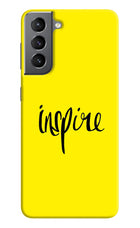 Inspire Samsung S21 Plus Hard Case Back Cover by Casekaro