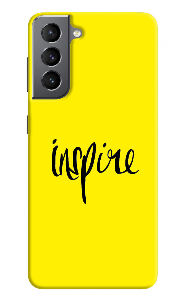 Inspire Samsung S21 Plus Hard Case Back Cover by Casekaro