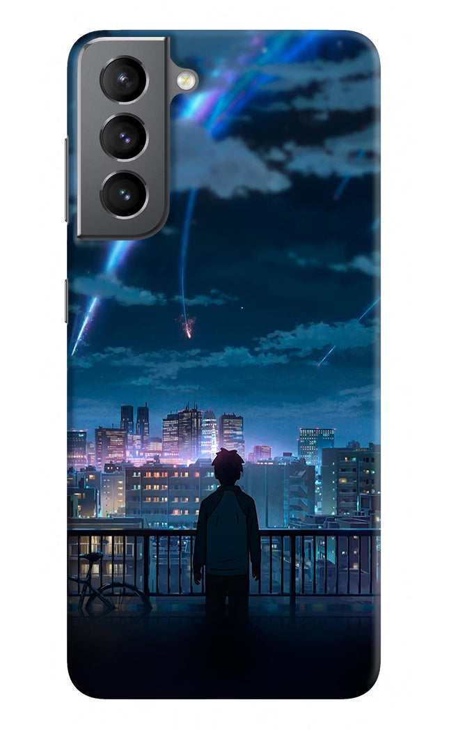 Anime Samsung S21 Plus Hard Case Back Cover by Casekaro