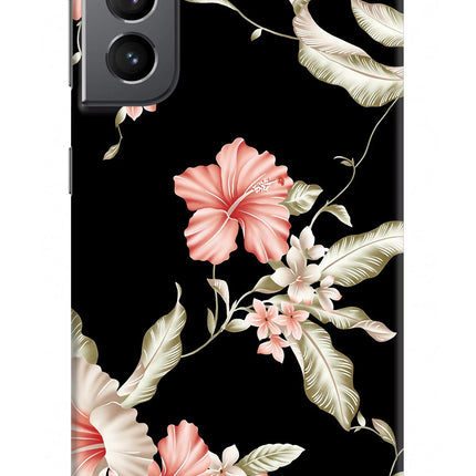 Flowers Samsung S21 Plus Hard Case Back Cover by Casekaro
