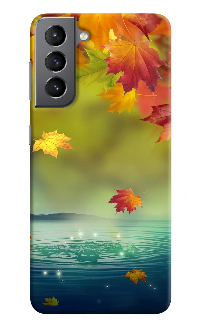 Flowers Samsung S21 Plus Hard Case Back Cover by Casekaro