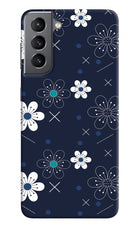 Flowers Samsung S21 Plus Hard Case Back Cover by Casekaro