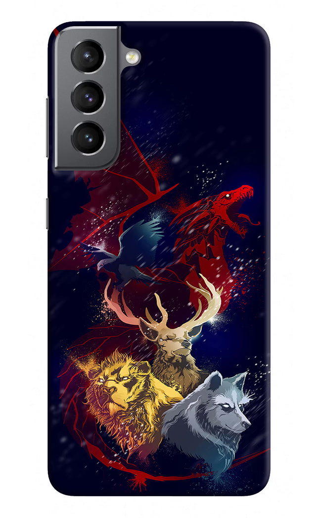 Game Of Thrones Samsung S21 Plus Hard Case Back Cover by Casekaro
