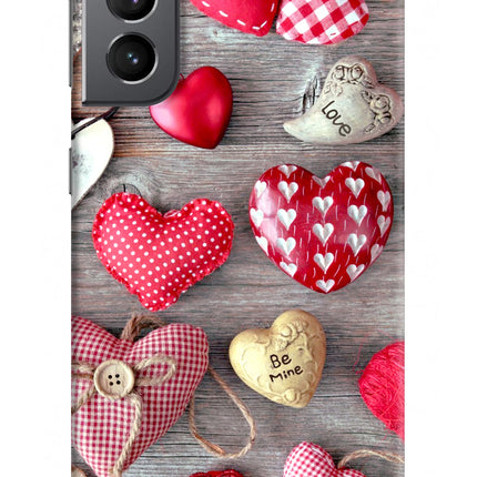 Love Wallpaper Samsung S21 Plus Hard Case Back Cover by Casekaro