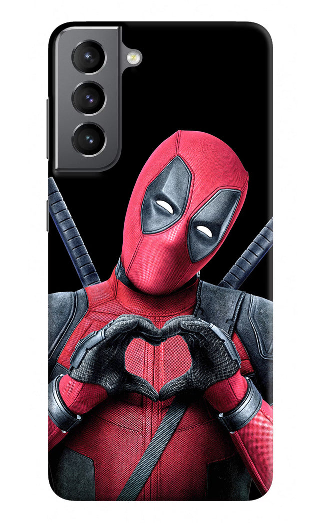 Deadpool Samsung S21 Plus Hard Case Back Cover by Casekaro
