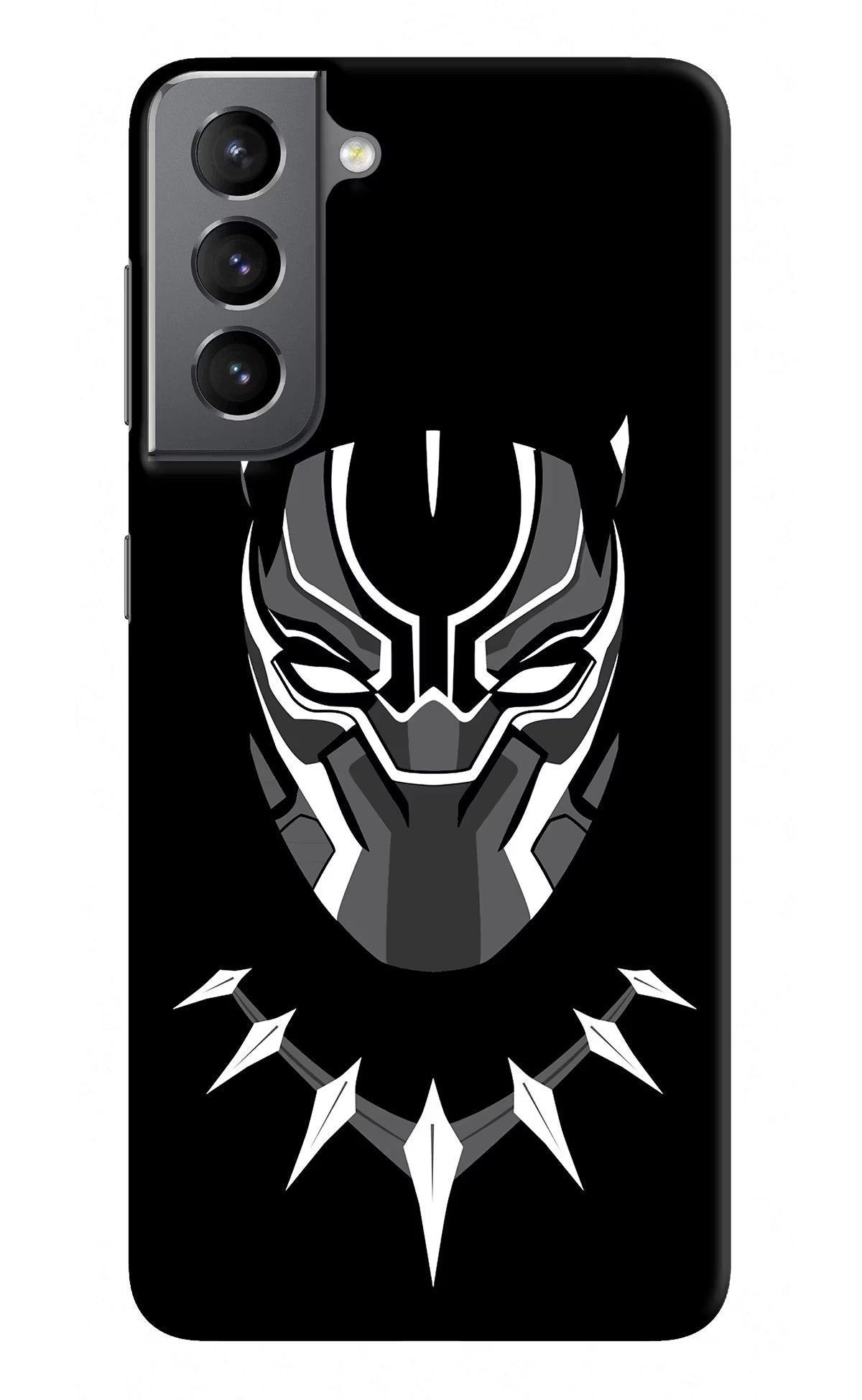 Black Panther Samsung S21 Plus Hard Case Back Cover by Casekaro
