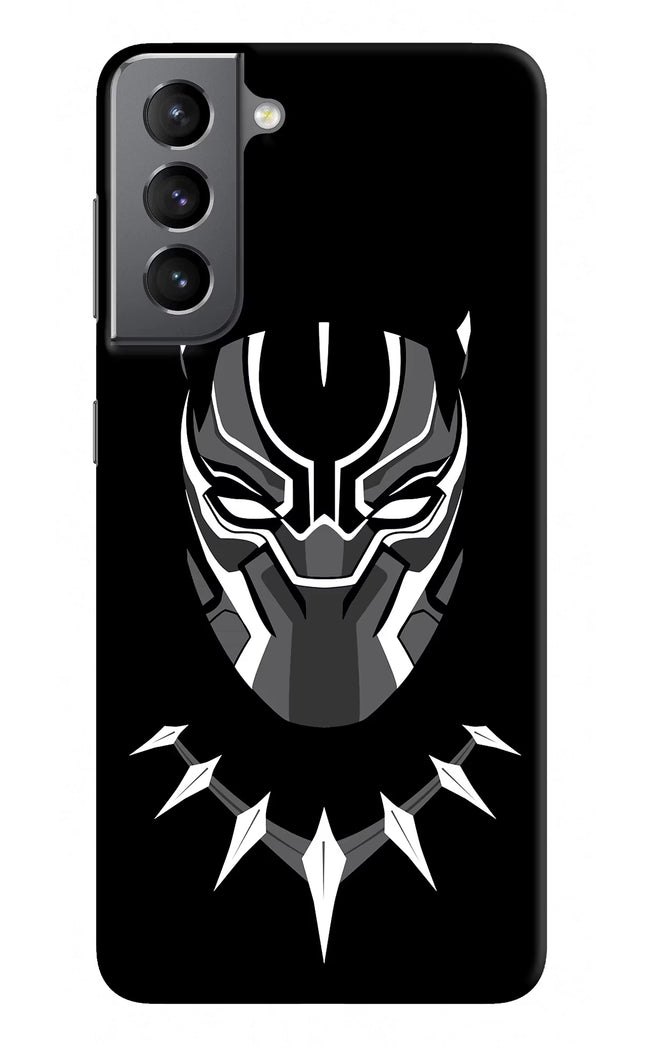 Black Panther Samsung S21 Plus Hard Case Back Cover by Casekaro