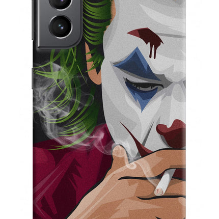 Joker Smoking Samsung S21 Plus Hard Case Back Cover by Casekaro