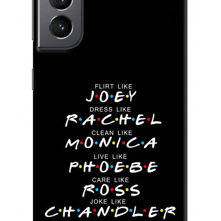 FRIENDS Character Samsung S21 Plus Hard Case Back Cover by Casekaro