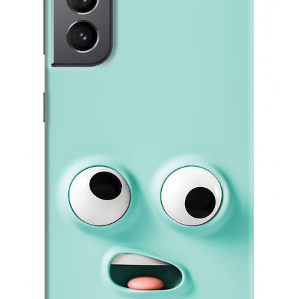Funny Cartoon Samsung S21 Plus Hard Case Back Cover by Casekaro