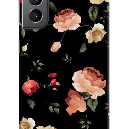 Flowers Samsung S21 Plus Hard Case Back Cover by Casekaro