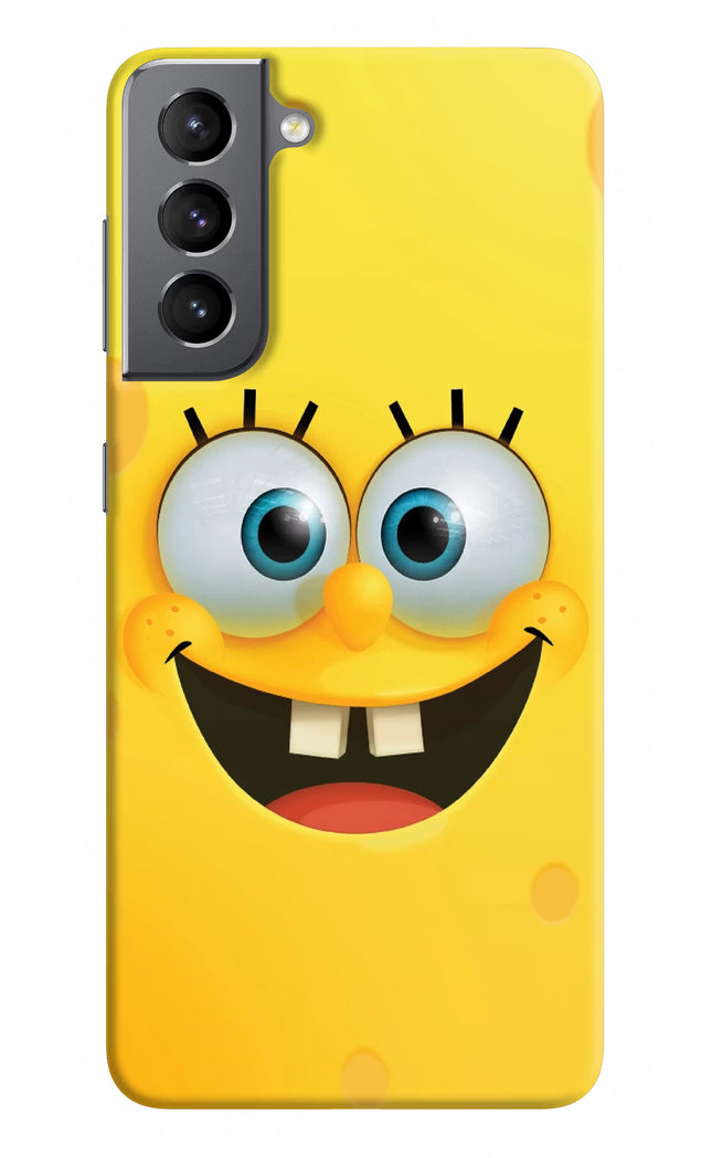 Sponge 1 Samsung S21 Plus Hard Case Back Cover by Casekaro