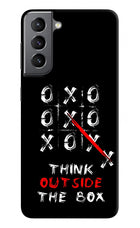 Think out of the BOX Samsung S21 Plus Hard Case Back Cover by Casekaro