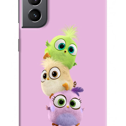 Cute Little Birds Samsung S21 Plus Hard Case Back Cover by Casekaro