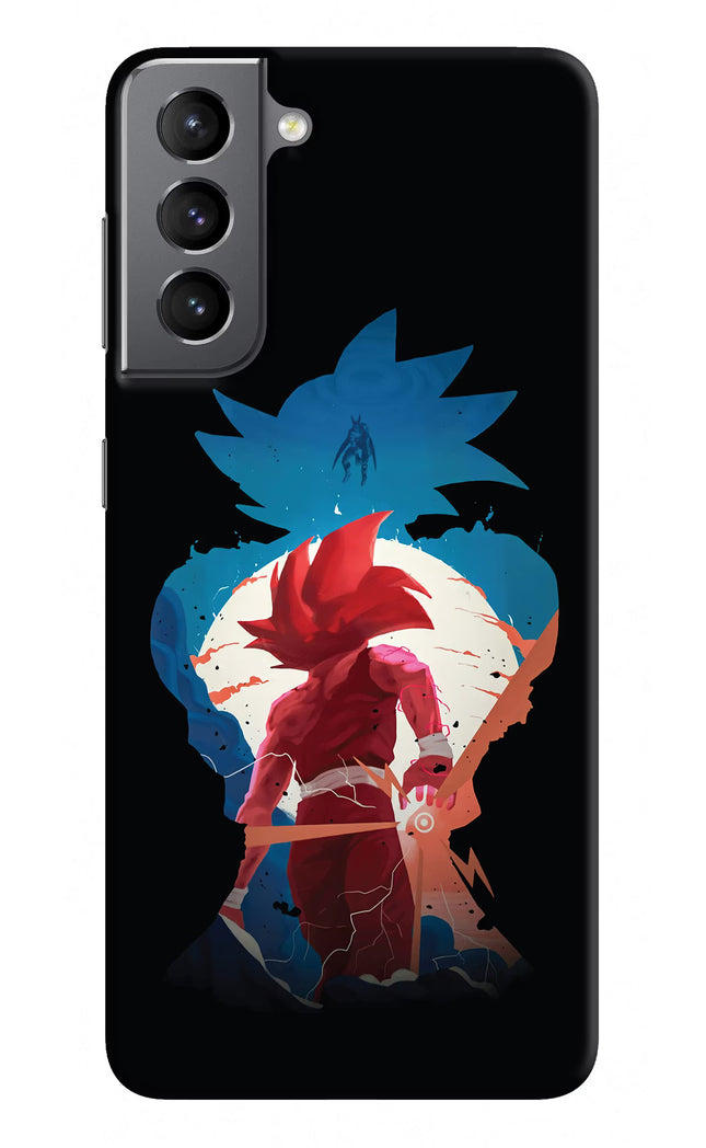 Goku Samsung S21 Plus Hard Case Back Cover by Casekaro
