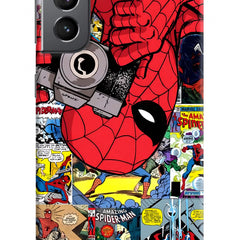 Spider Man Samsung S21 Plus Hard Case Back Cover by Casekaro