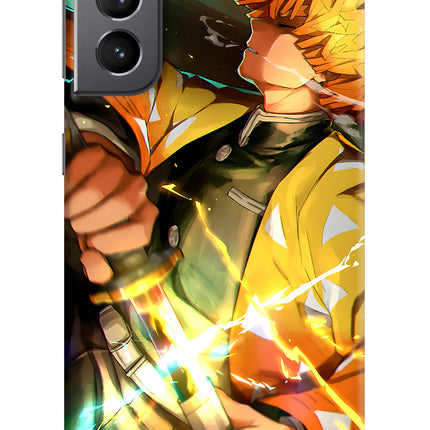Demon Slayer Samsung S21 Plus Hard Case Back Cover by Casekaro