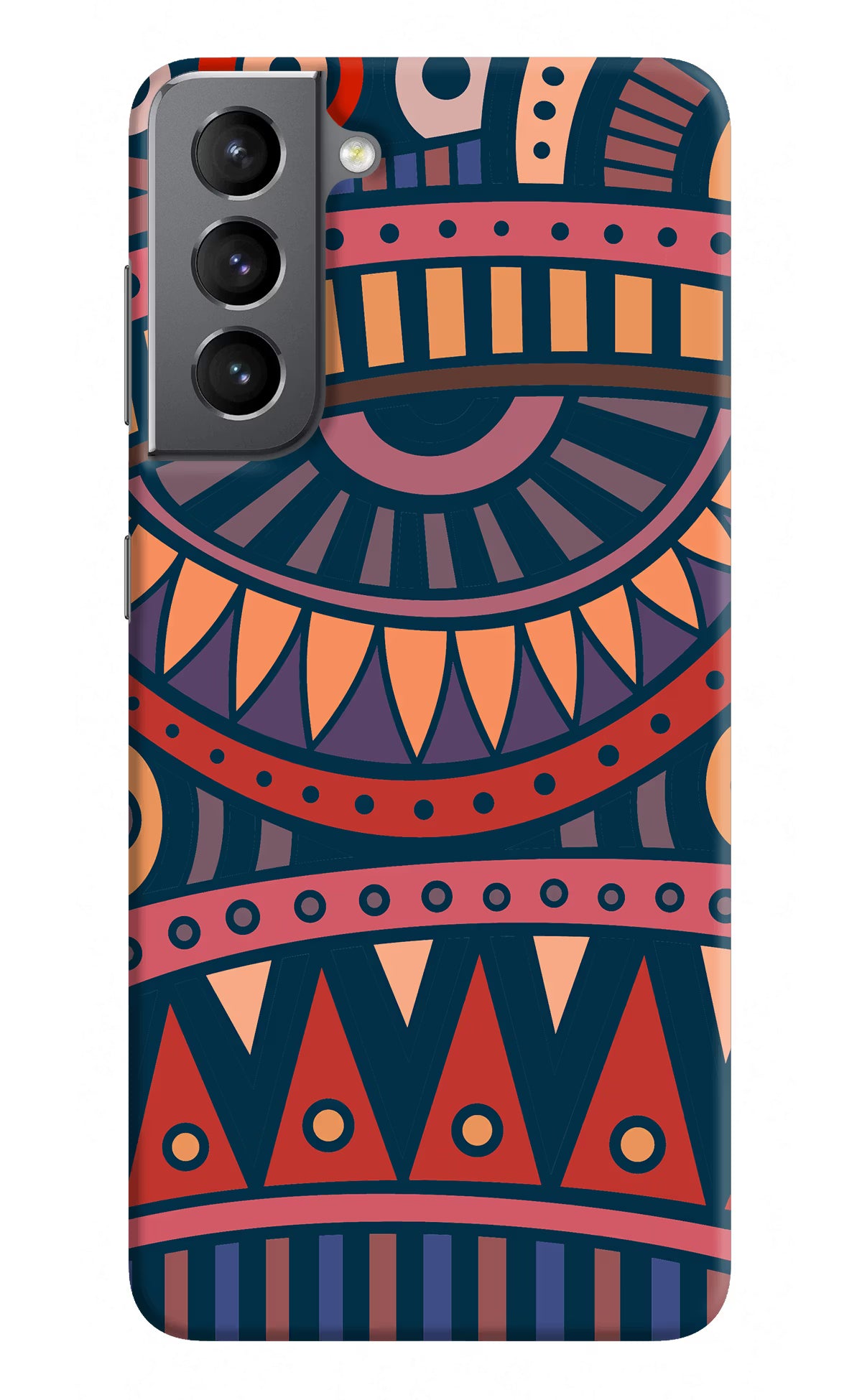 African Culture Design Samsung S21 Plus Hard Case Back Cover by Casekaro