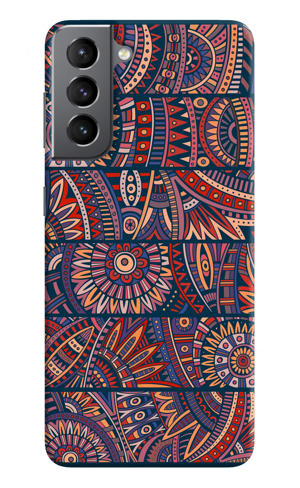 African Culture Design Samsung S21 Plus Hard Case Back Cover by Casekaro