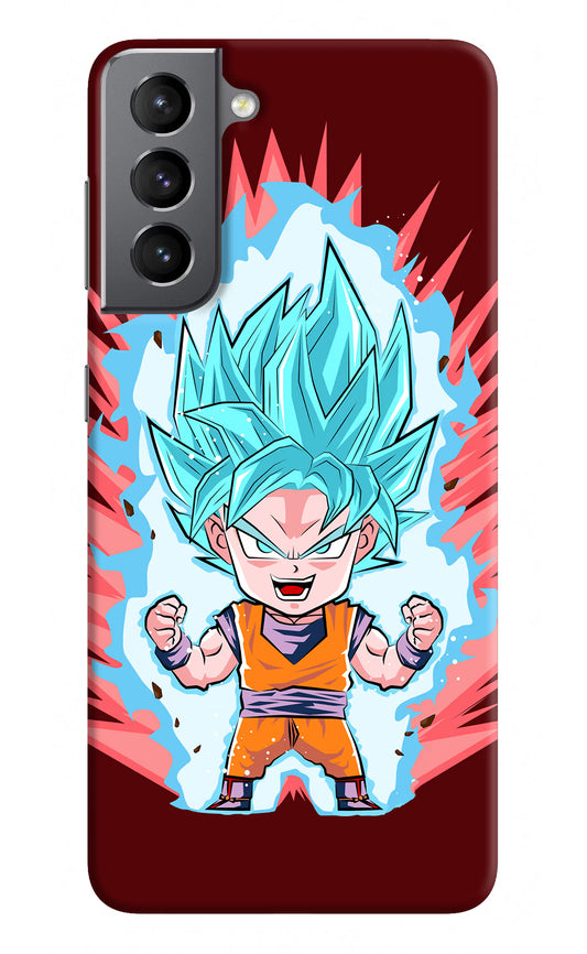 Goku Little Samsung S21 Plus Hard Case Back Cover by Casekaro