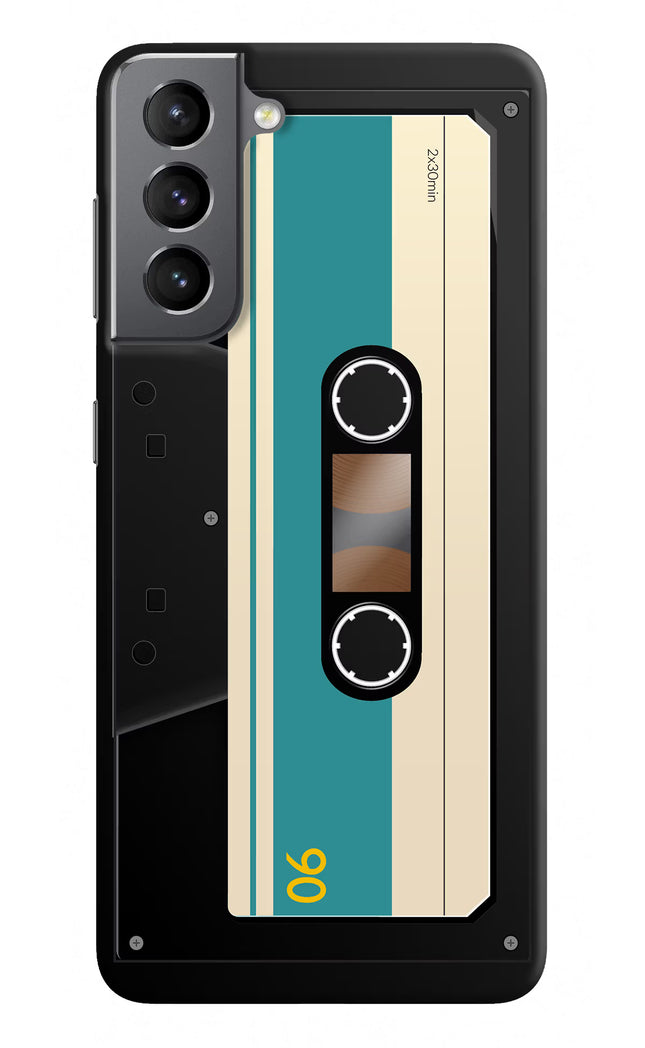 Cassette Samsung S21 Plus Hard Case Back Cover by Casekaro