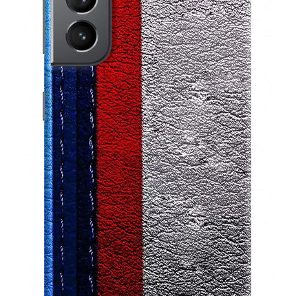 BMW Stripes Samsung S21 Plus Hard Case Back Cover by Casekaro