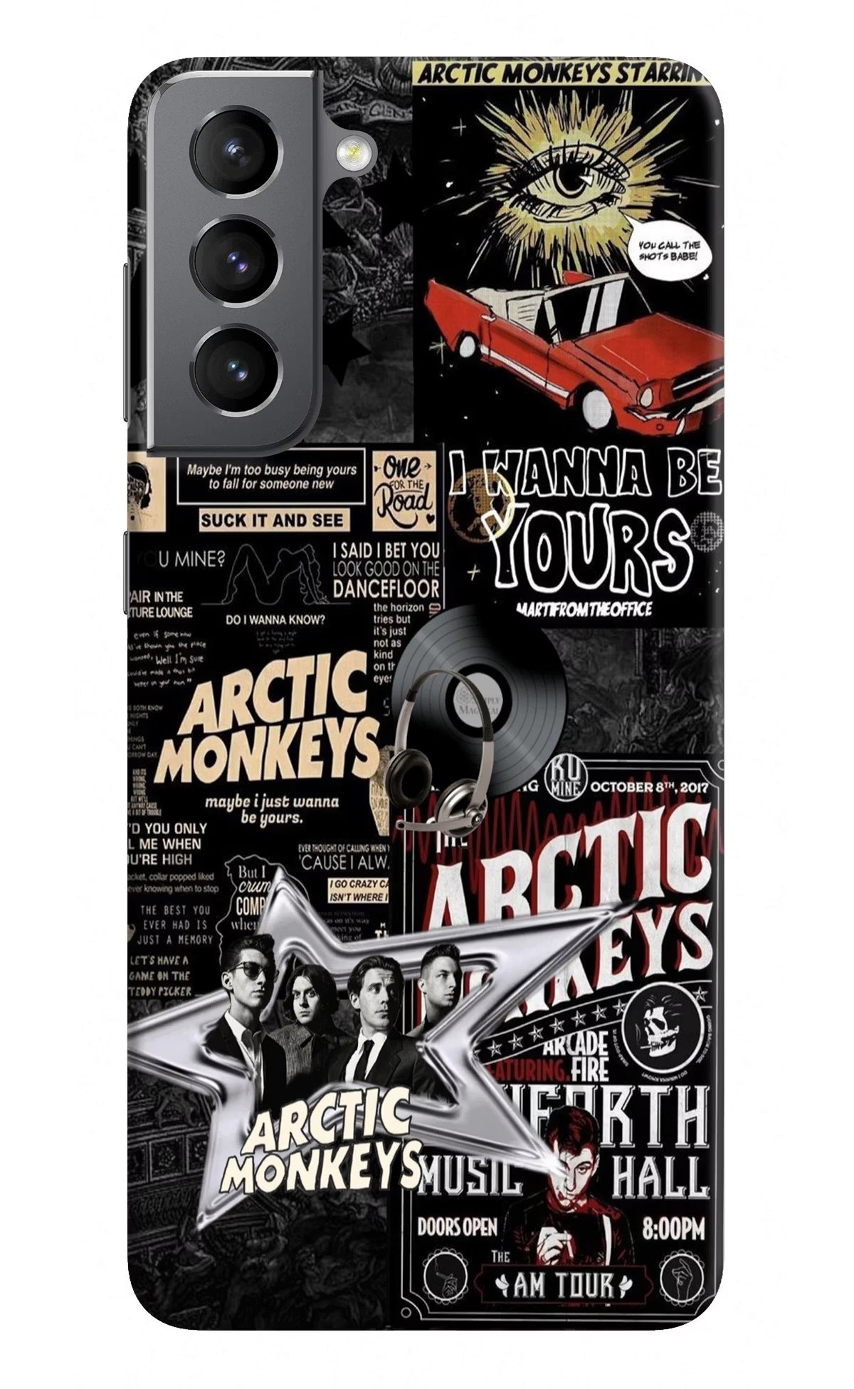 Arctic Monkeys Samsung S21 Plus Hard Case Back Cover by Casekaro