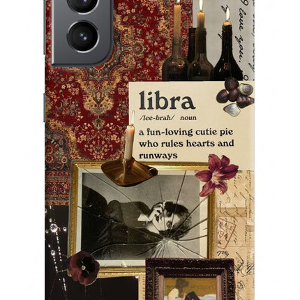 Libra Zodiac Samsung S21 Plus Hard Case Back Cover by Casekaro