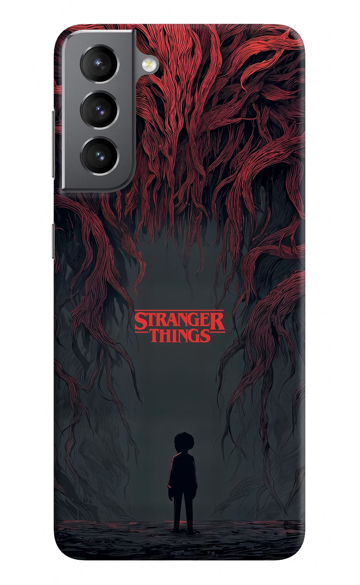 Ordinary Things Dark Side Samsung S21 Plus Hard Case Back Cover by Casekaro