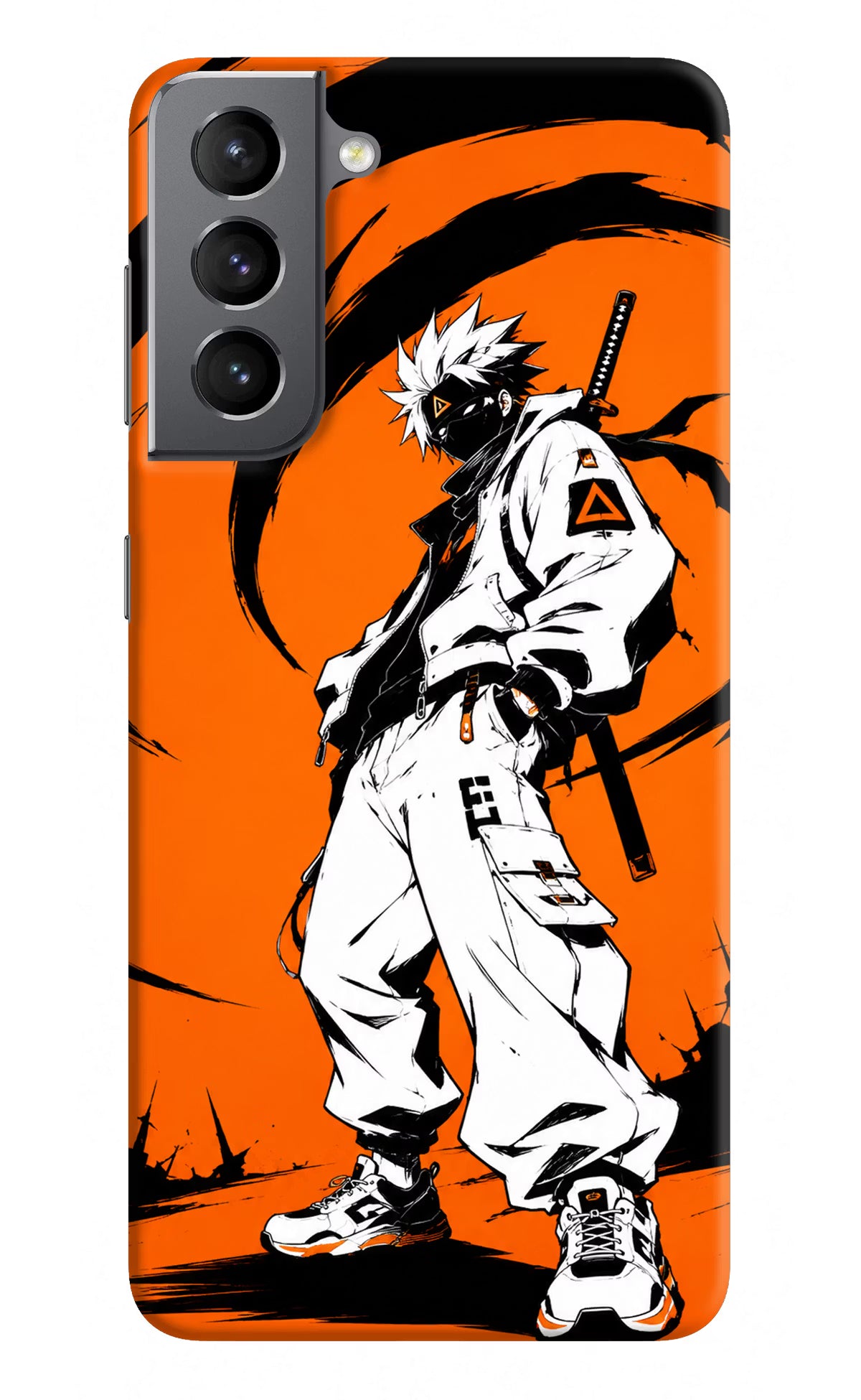 Street Samurai  Samsung S21 Plus Hard Case Back Cover by Casekaro