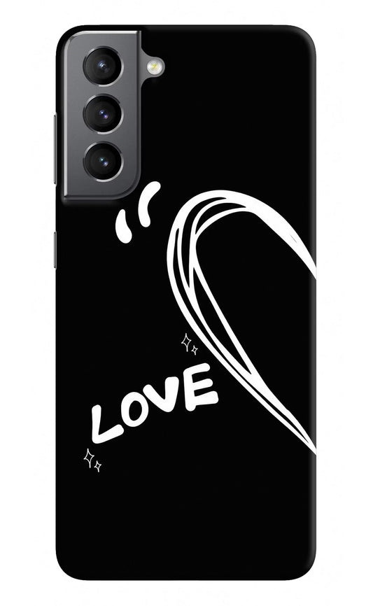 Love Line Samsung S21 Plus Hard Case Back Cover by Casekaro