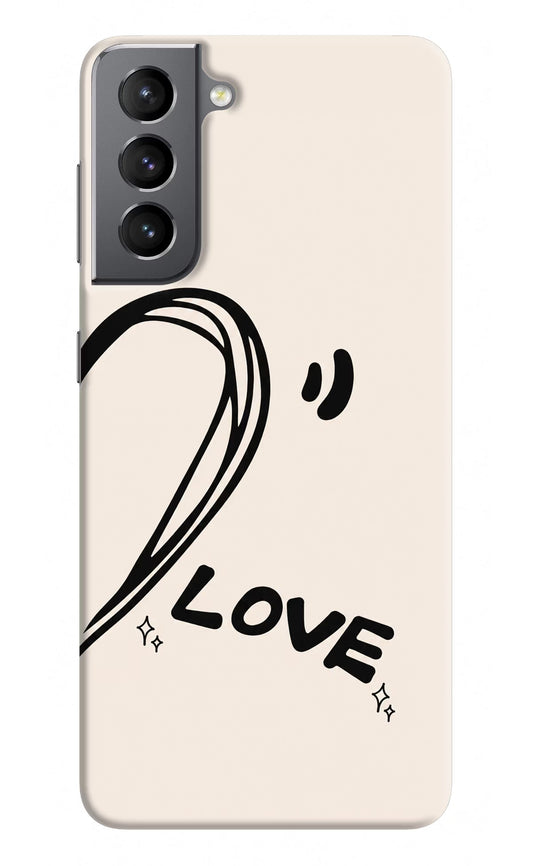 Soul Line Samsung S21 Plus Hard Case Back Cover by Casekaro